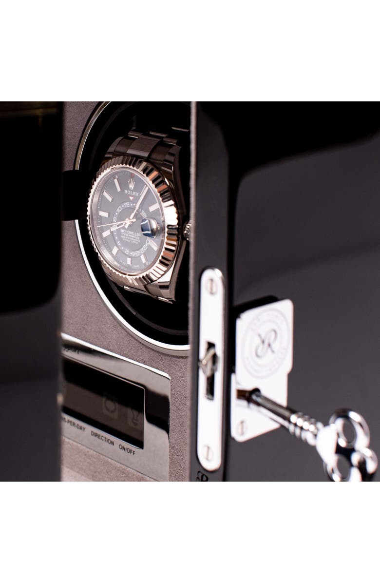 Rapport London FORMULA DUO WATCH WINDER, Alternate, color, Black