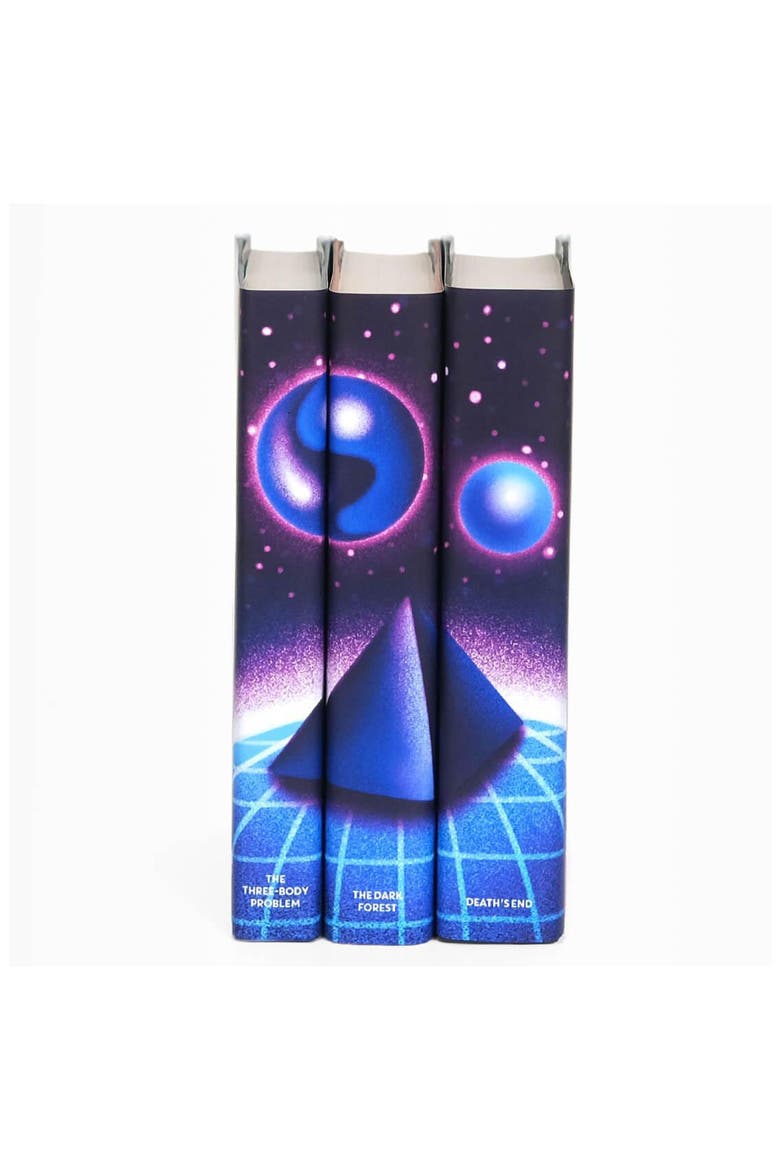 The Three-Body Problem Book Set, Main, color, Blue and Purple