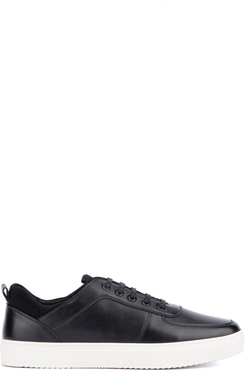XRAY Andra Faux Leather Sneaker, Alternate, color, Black