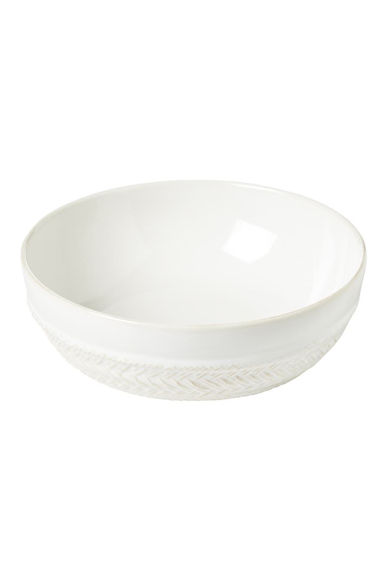 Le Panier Ceramic Coupe Bowl, Alternate, color, WHITEWASH