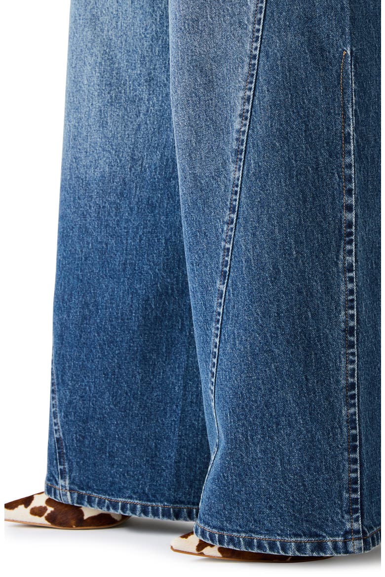 Rori Straight Leg Jeans, Alternate, color, DARK NAVY