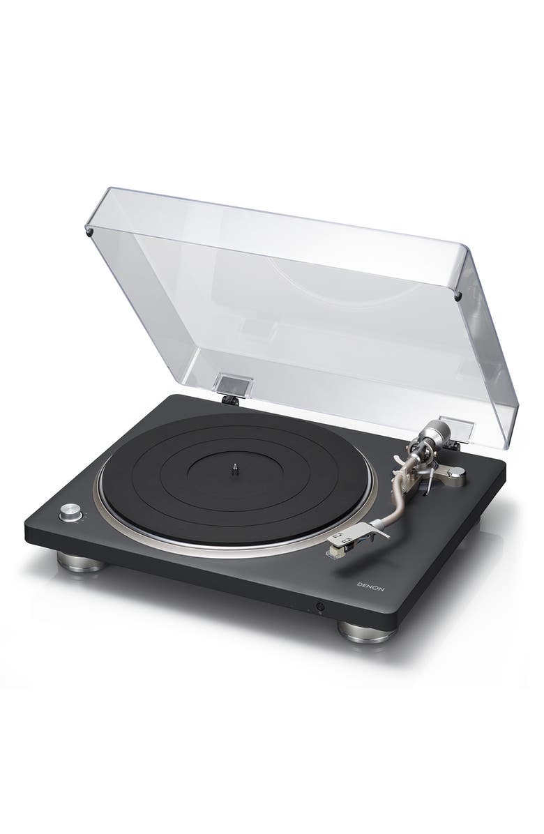 Denon DP-500BT Belt-Drive Bluetooth Turntable, Main, color, Black