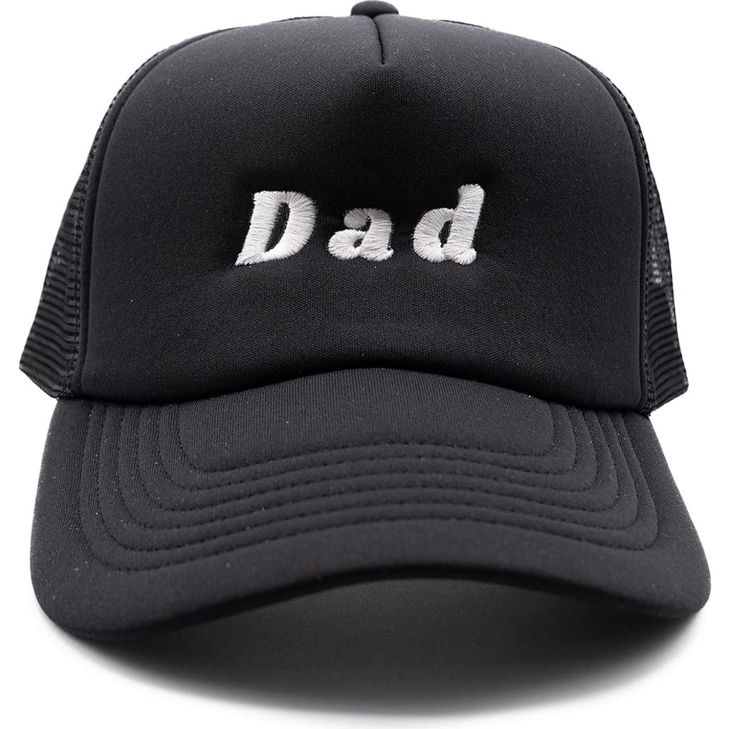 Rey To Z Dad Foam Trucker Hat In Black