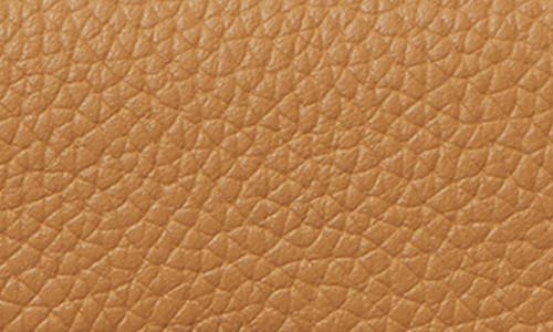 Tory Burch Robinson Small Pebbled Leather Wallet In Tiramisu