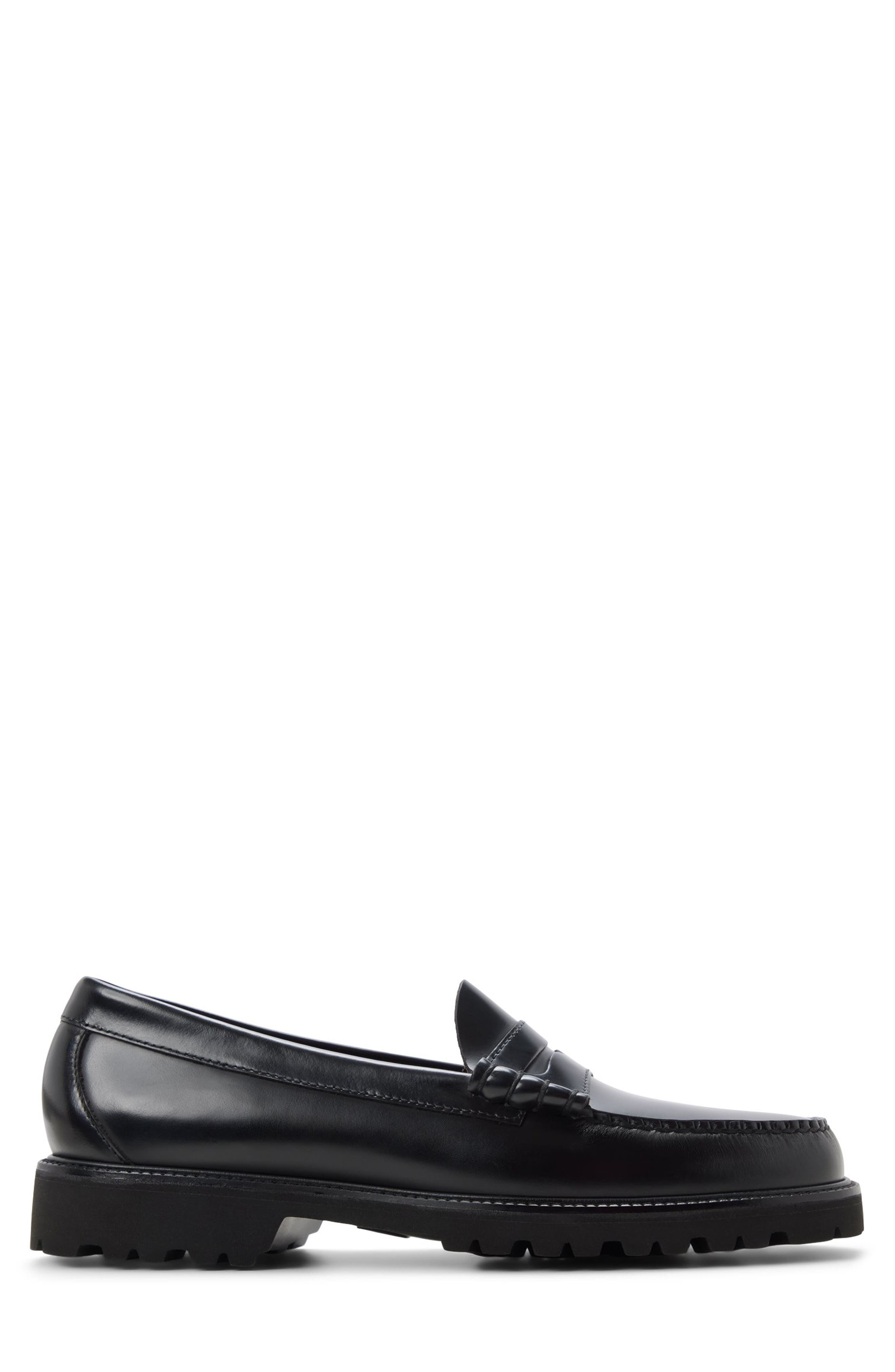 G.H.BASS Larson Penny Loafer, Alternate, color, Black