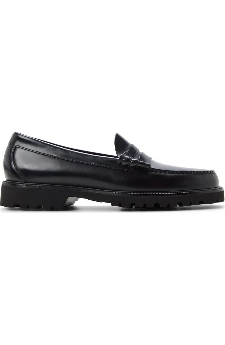 G.H.BASS Larson Penny Loafer, Alternate, color, Black