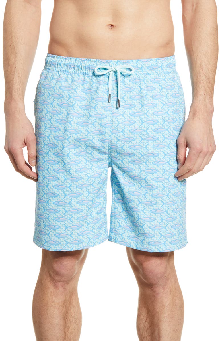 Peter Millar Not So Yellowtail Swim Trunks, Main, color,