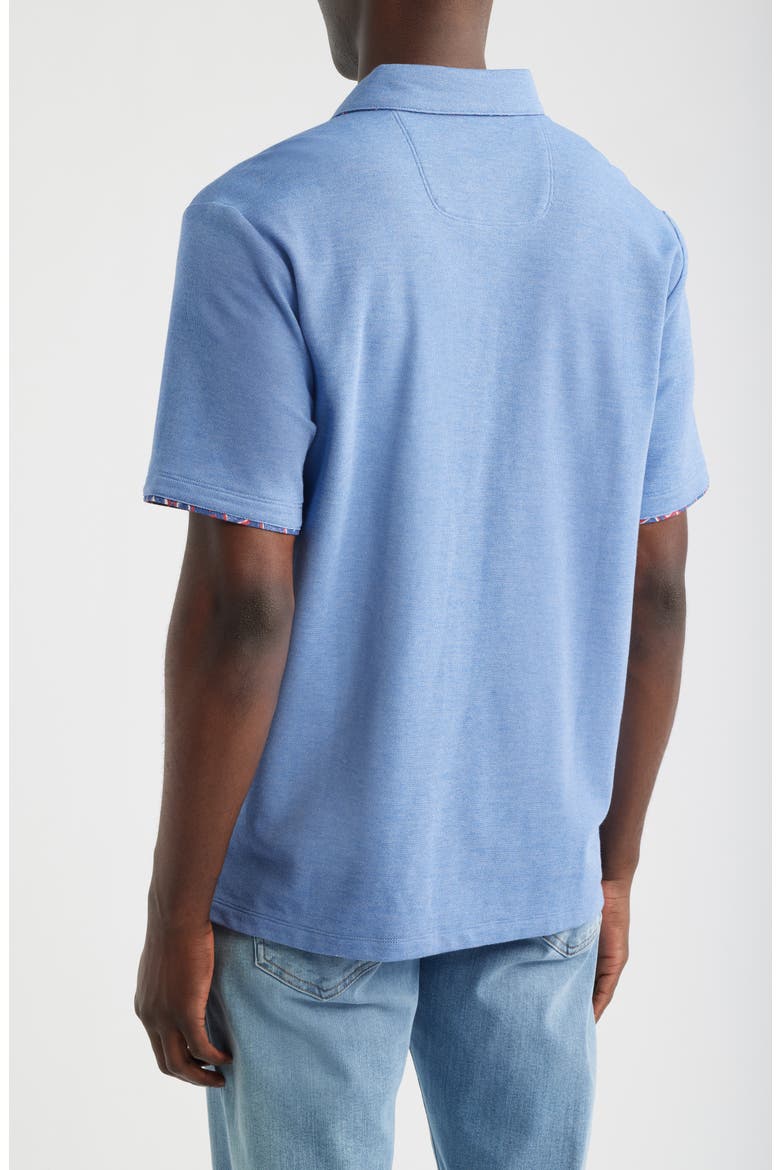 Geo Rio 5 O'Clock IslandZone® Polo, Alternate, color, BRIGHT COBALT HEATHER