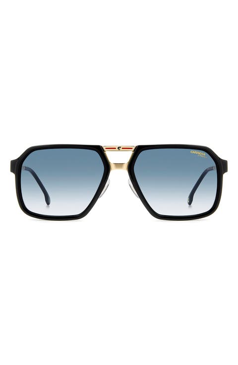 Victory 59mm Gradient Square Sunglasses