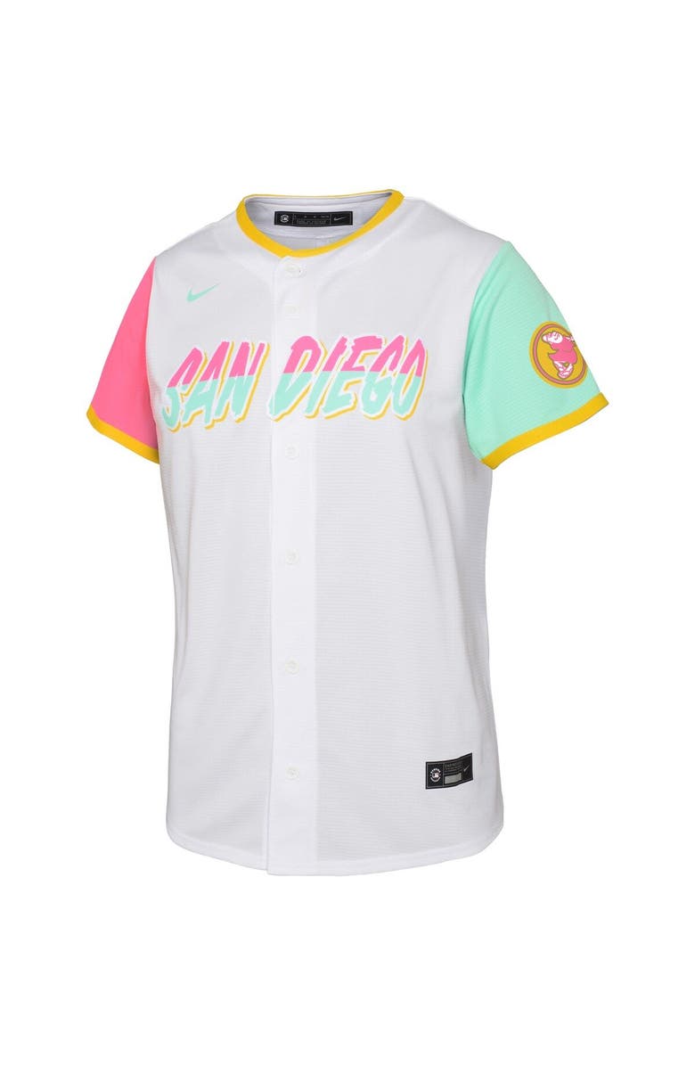 Nike Toddler Nike Manny Machado White San Diego Padres City Connect Replica Player Jersey, Alternate, color, White