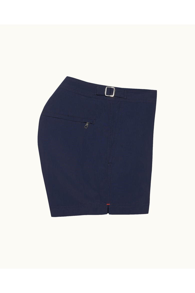Springer Tailored-Fit Swim Shorts, Alternate, color, Navy