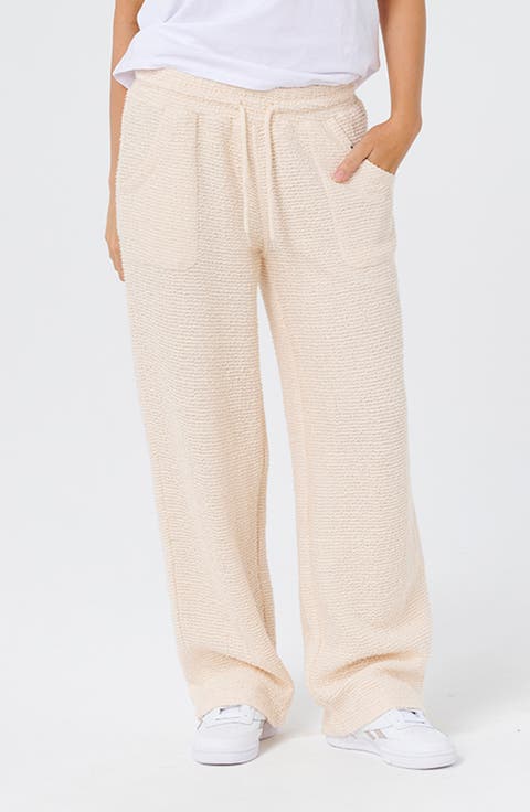 Cala Nights Textured Wide Leg Pants