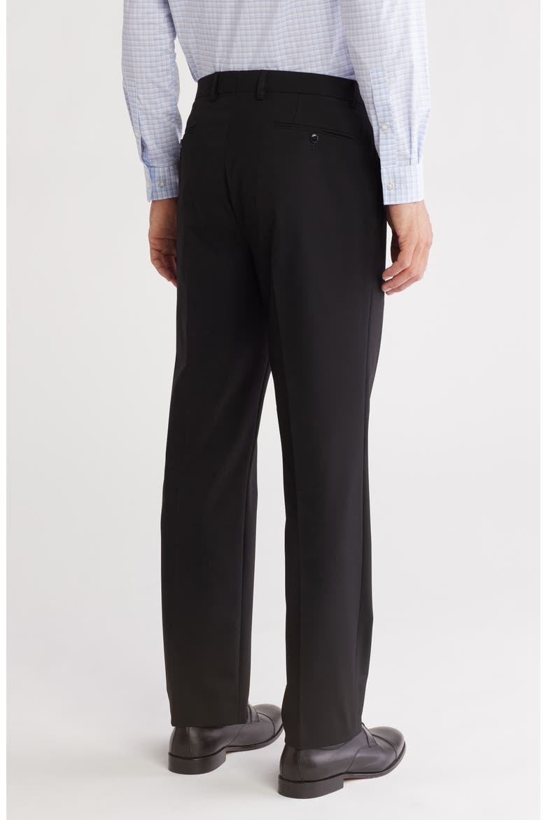 Regular Fit Trousers, Alternate, color, BLACK