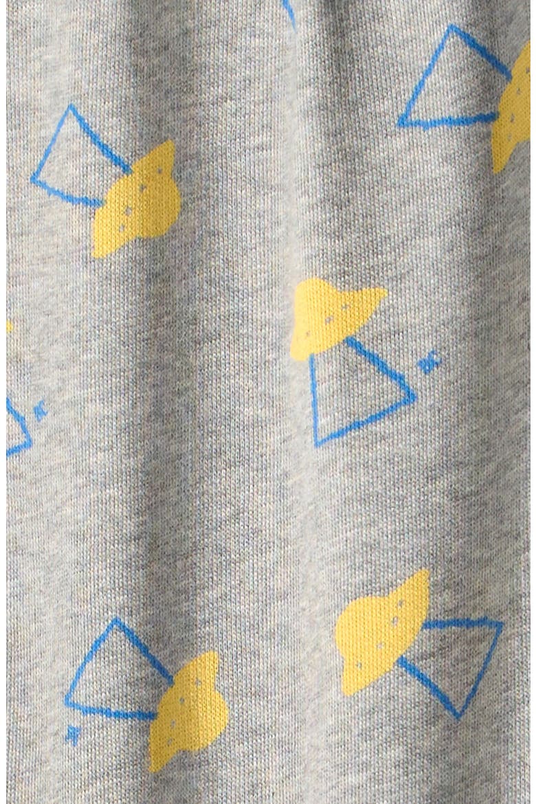 Pixel Abduction Organic Cotton Joggers, Alternate, color, LIGHT HEATHER GREY