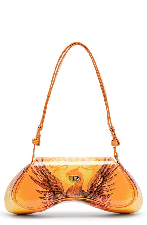 Play Faux Leather Crossbody Bag