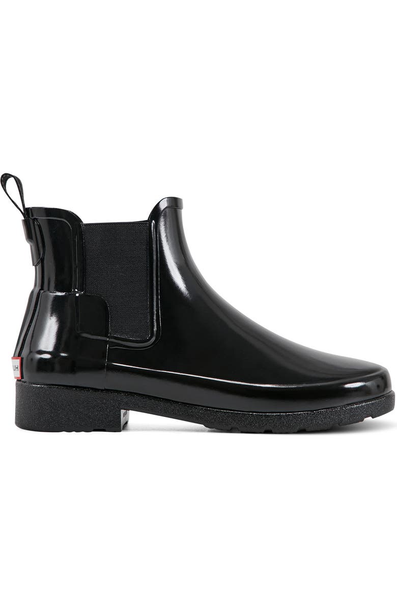 Hunter Original Refined Chelsea Waterproof Rain Boot, Alternate, color,