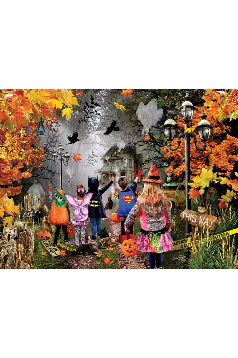 Halloween Trail 300 piece Jigsaw Puzzle for Adults, Alternate, color, Multicolor