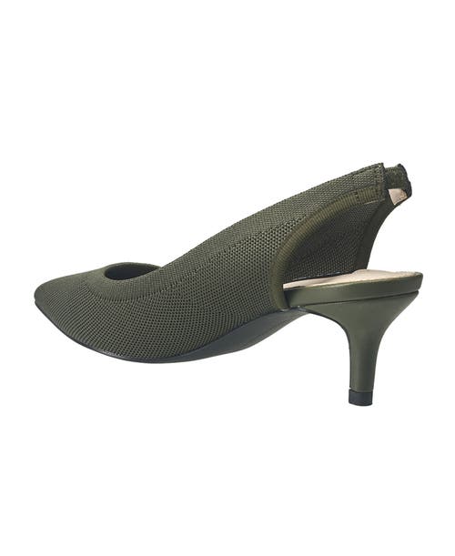 French Connection Women's Viva Slingback Heels In Green
