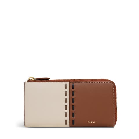 The Abbey - Patchwork Large Zip Around Wallet