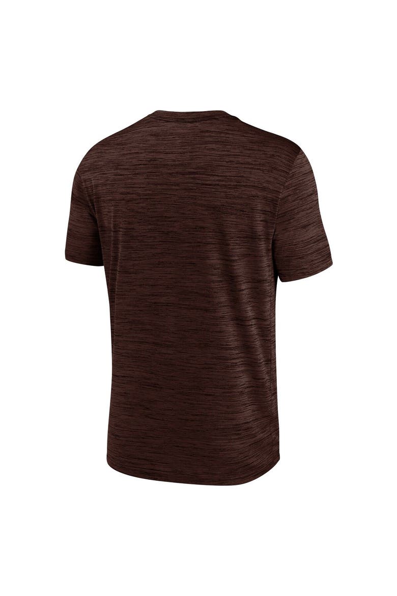 Men's Nike Brown San Diego Padres Wordmark Velocity Performance T-Shirt, Alternate, color, Brown