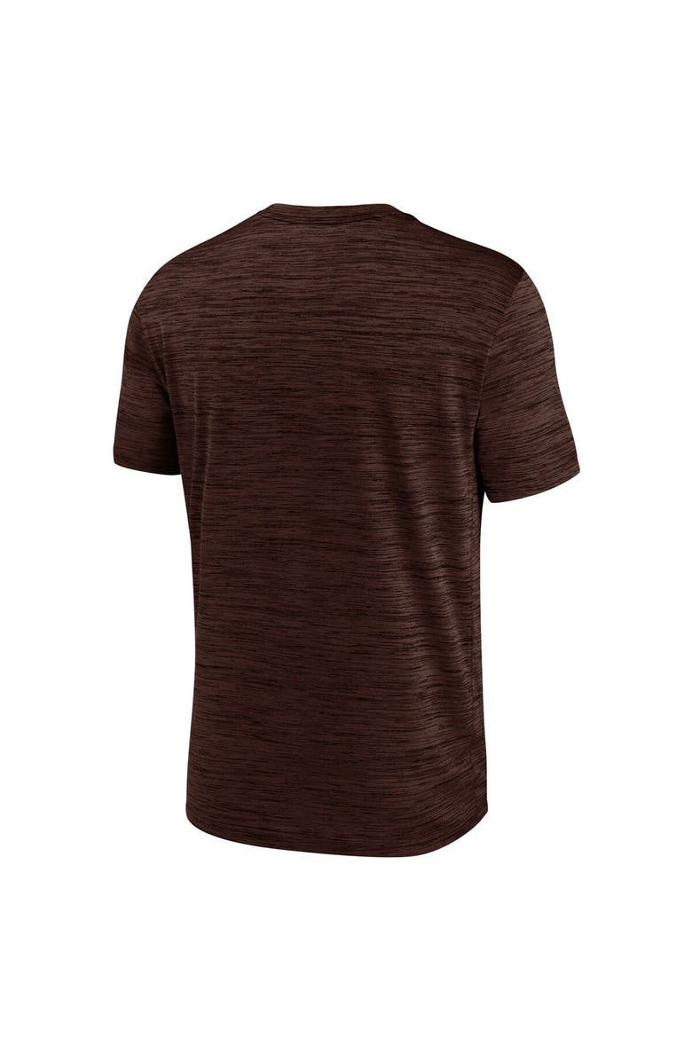 Nike Men's Nike Brown San Diego Padres Wordmark Velocity Performance T-Shirt, Alternate, color,