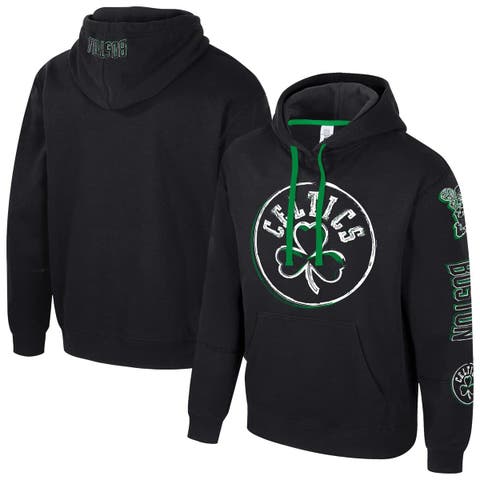 Unisex Stadium Essentials Black Boston Celtics Elementized Pullover Hoodie