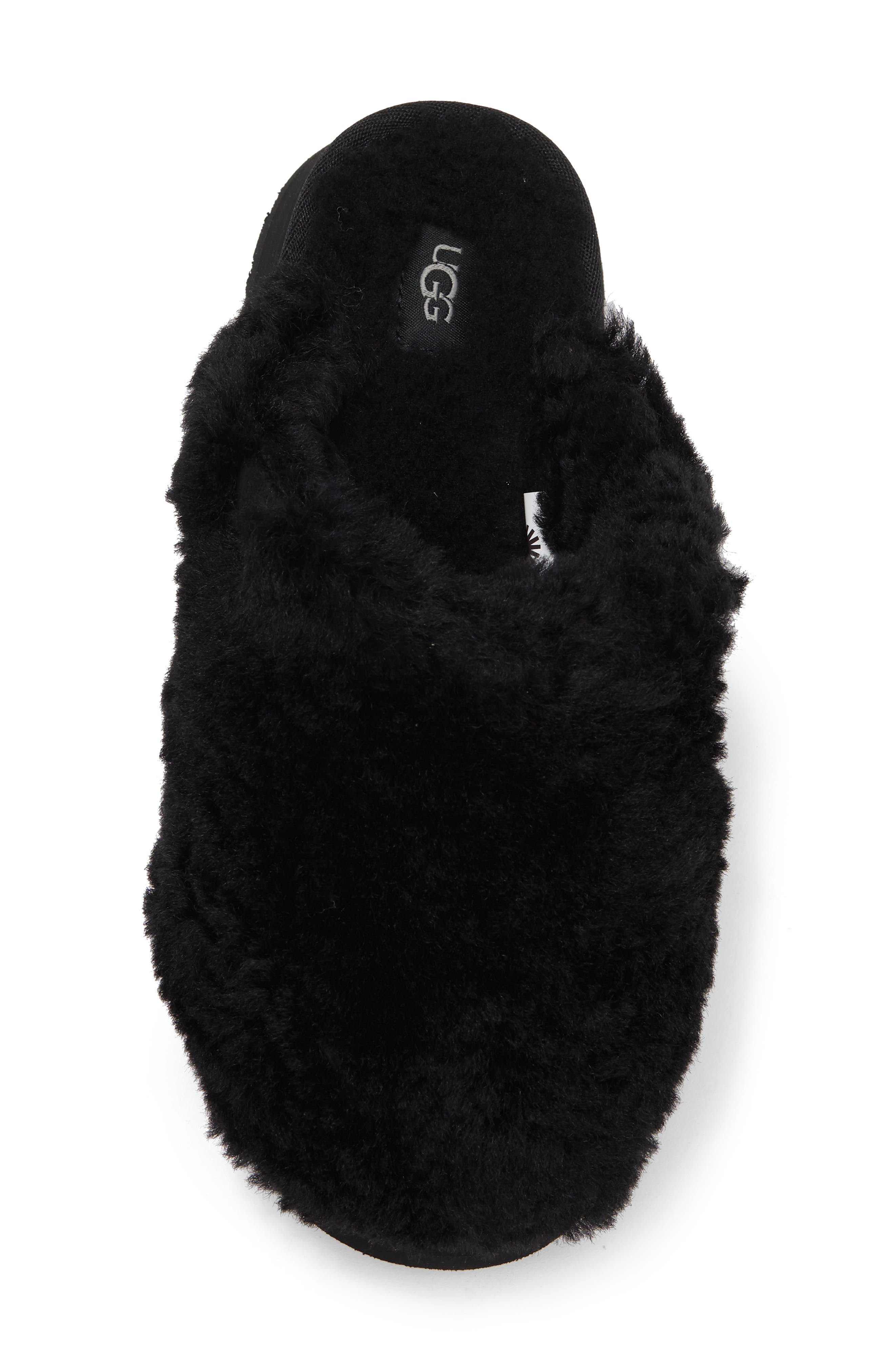 UGG<sup>®</sup> Maxi Genuine Shearling Platform Clog, Alternate, color, 