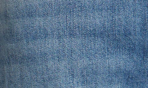 Veronica Beard Kasey Raw Hem Mid Rise Wide Leg Jeans