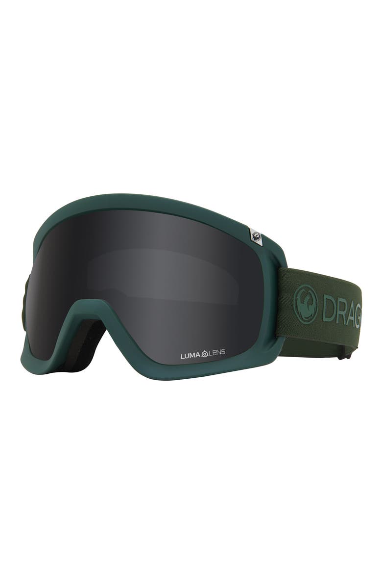 D3 OTG 50mm Snow Goggles, Alternate, color, FOLIAGE/ DARK SMOKE/ AMBER