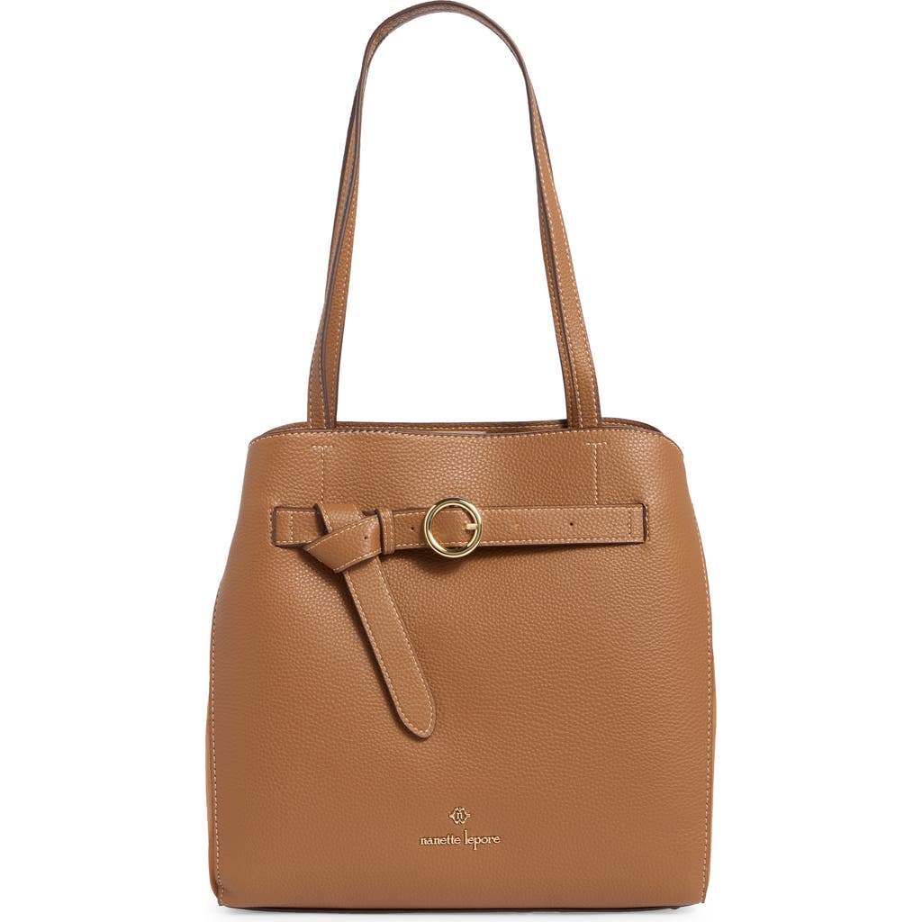 Nanette Lepore Bess Shopper Tote In Brown