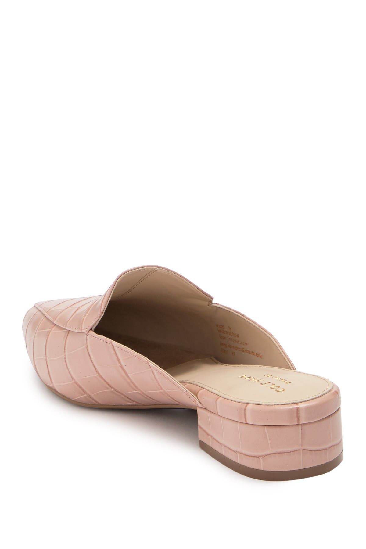 Cole Haan Piper Alligator Embossed Leather Mule, Alternate, color, 