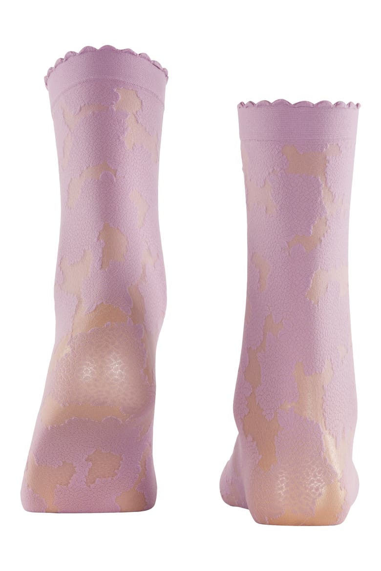 Hydrangea 20 Denier Dress Socks, Alternate, color, MISTY LILAC