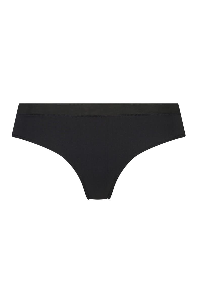 Hunkemöller Mesh Brazilian Knickers, Alternate, color, Caviar