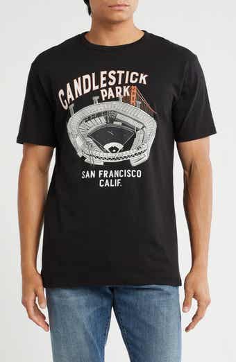 American Needle Candlestick Park SF Cotton Graphic T-Shirt
