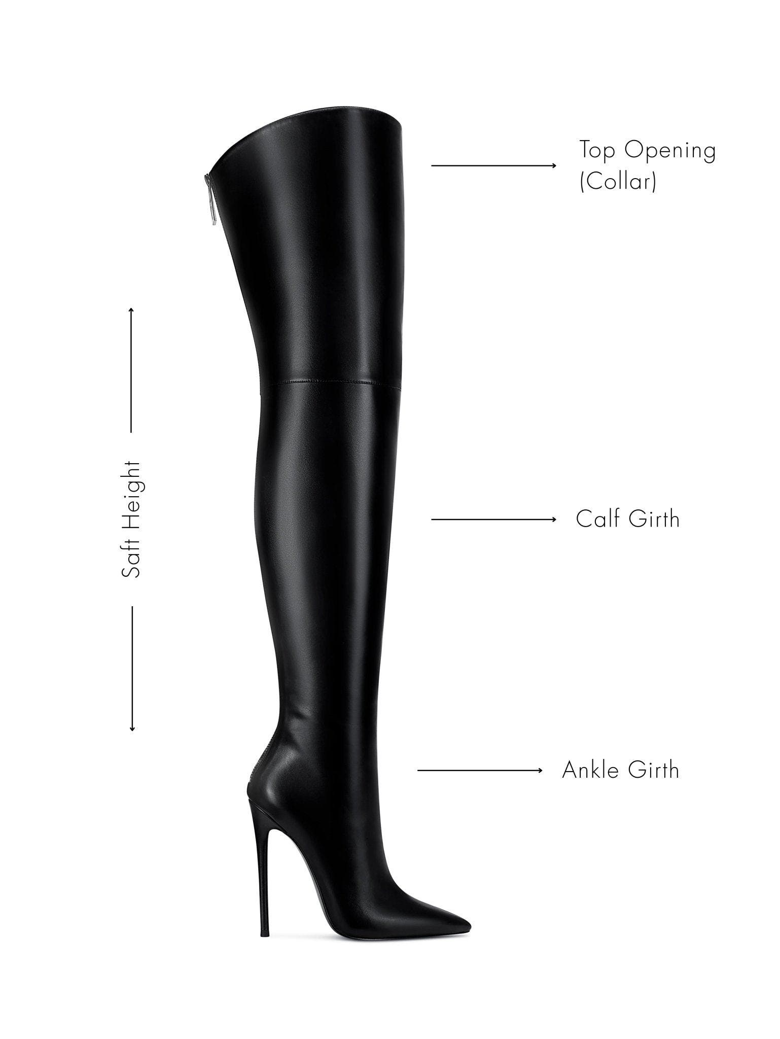 FEMME The Scorpio Thigh High Boot, Alternate, color, Black