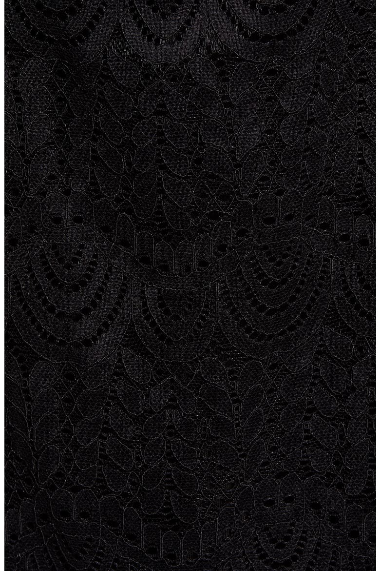 Loveapella Lace Halter Neck Tank Top, Alternate, color, BLACK