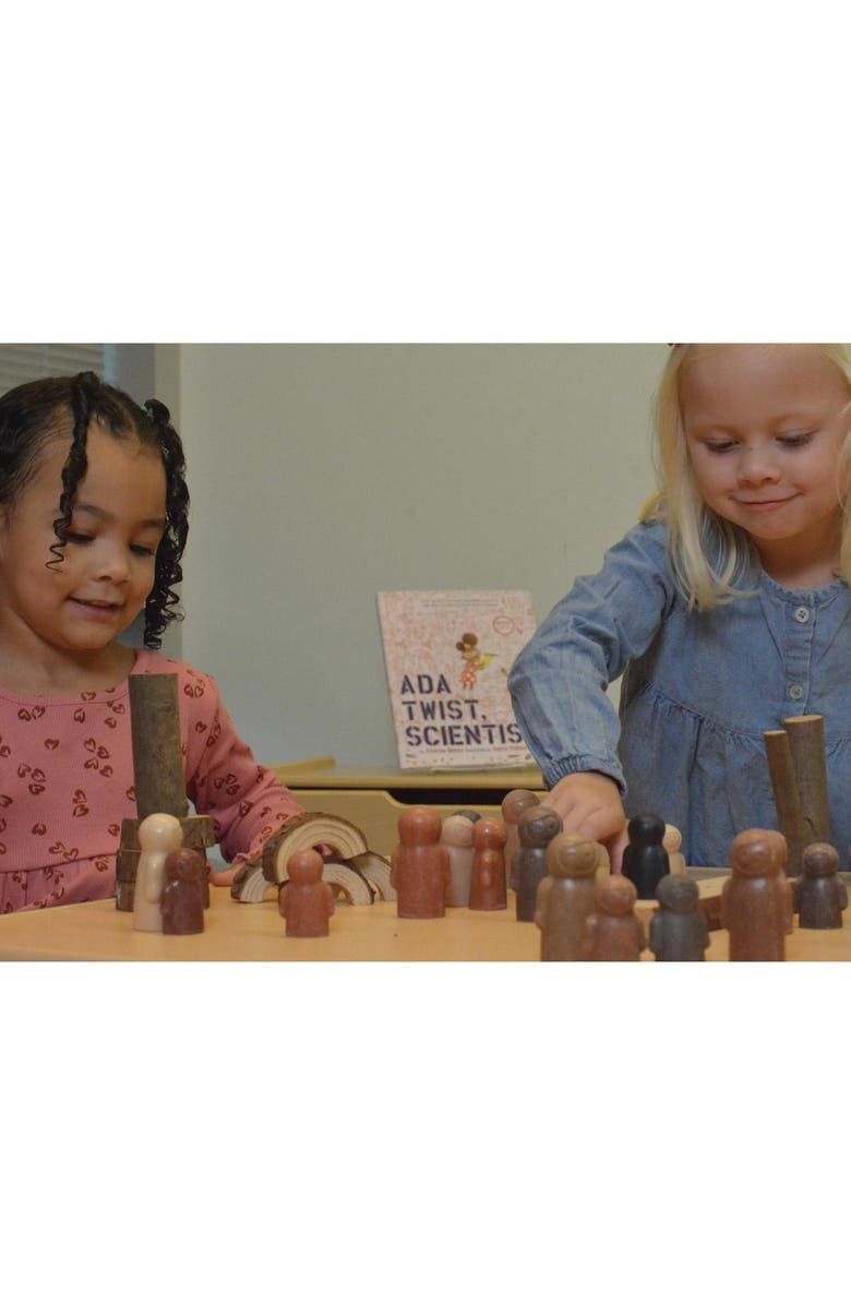 Kaplan Early Learning Company Sensory Stones Little People Like Me - Families - 30 Pieces, Alternate, color, Multicolored