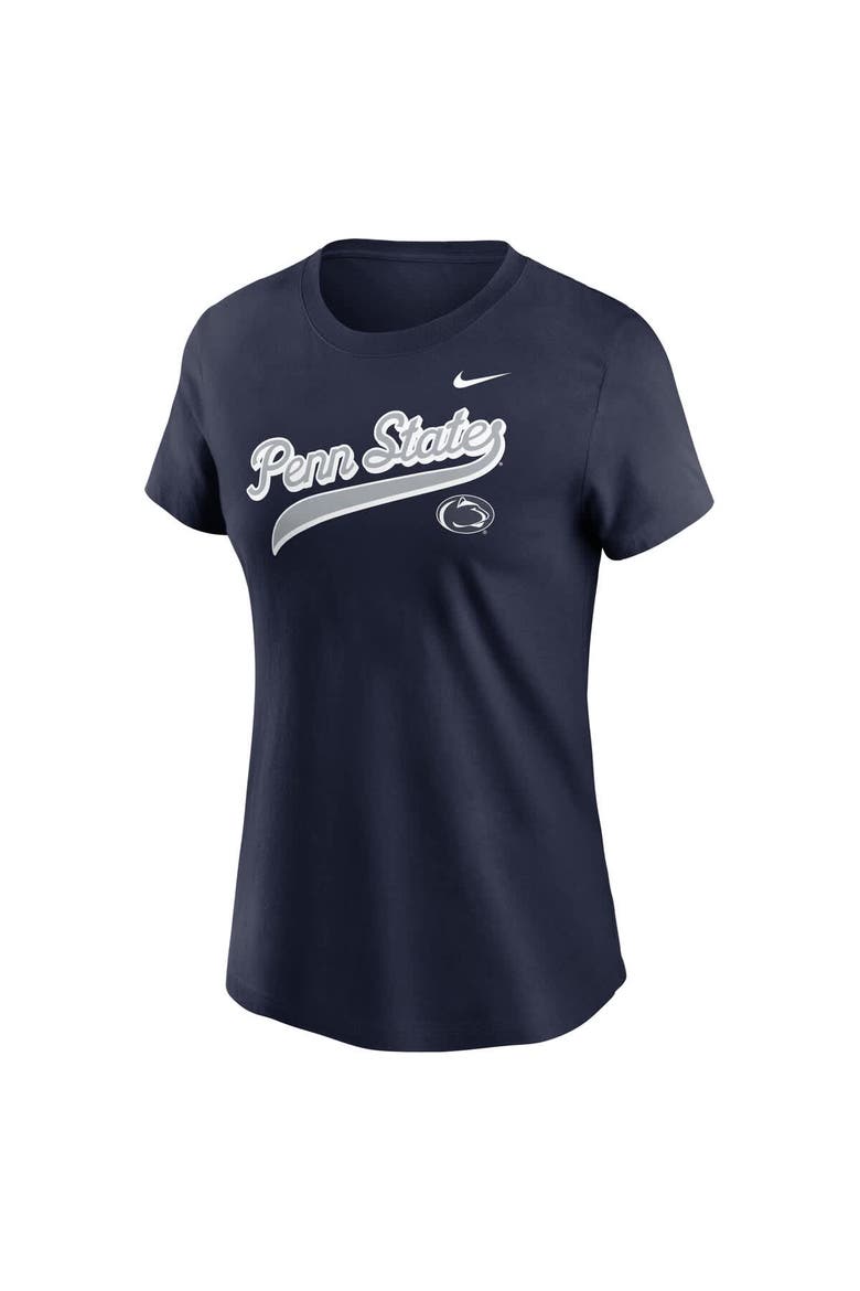 Women's Nike Navy Penn State Nittany Lions Local Script T-Shirt, Alternate, color, Navy