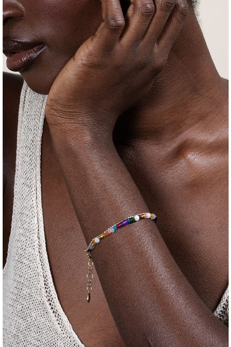 Tutti Frutti Orissa Bracelet, Alternate, color, Yellow Gold Vermeil