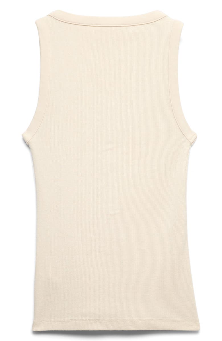 PER UNA BY M&S Henley Sleeveless Top, Alternate, color, Ecru Brown