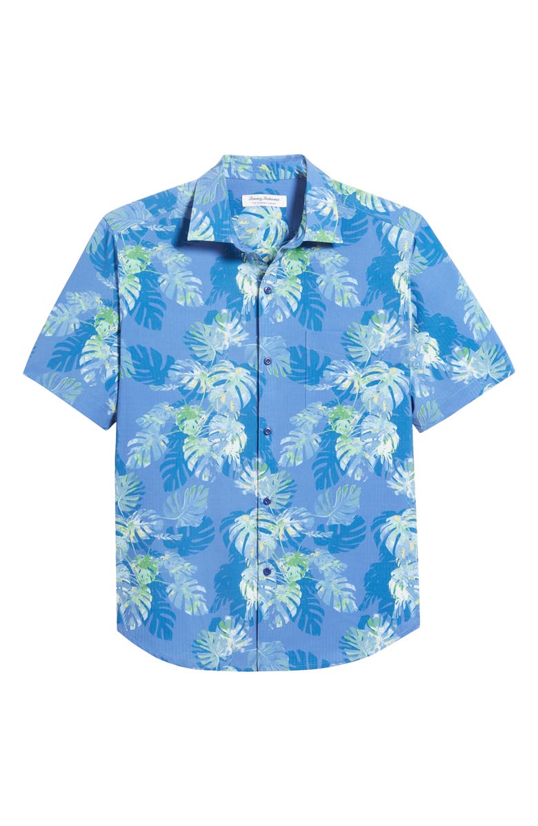 Tommy Bahama Bahama Coast Marina Fronds Short Sleeve Button-Up Shirt, Alternate, color,