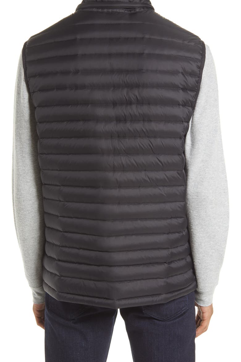 Men's Riggin Water Repellent 800 Fill Power Down Vest, Alternate, color, BLACK