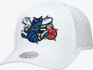 Mitchell & Ness Men's Mitchell & Ness White Charlotte Hornets Perfect Lightweight Pro Crown Adjustable Hat