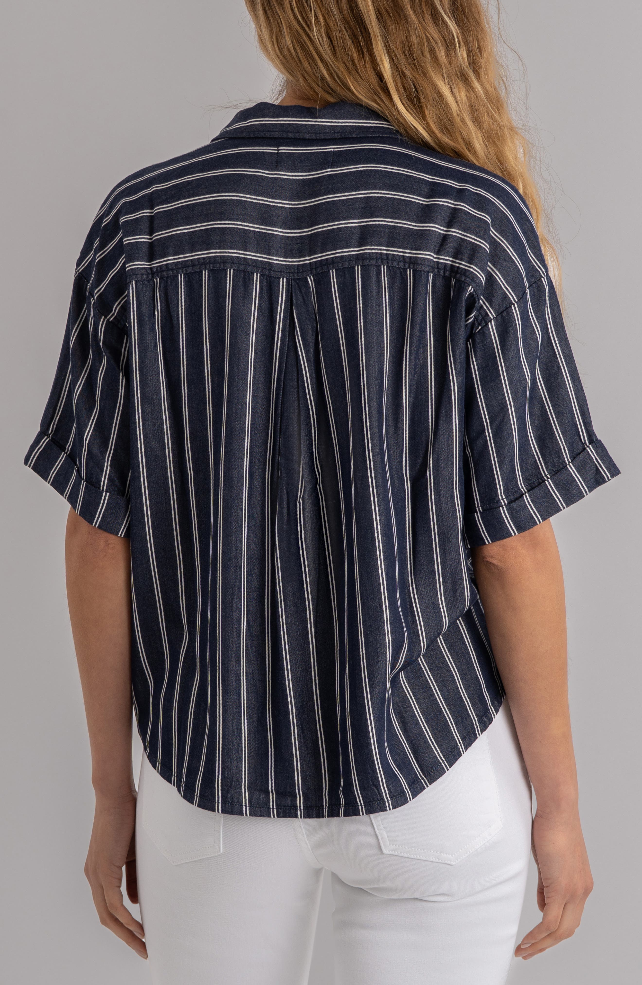 Brenda Stripe Button-Up Shirt - image 2