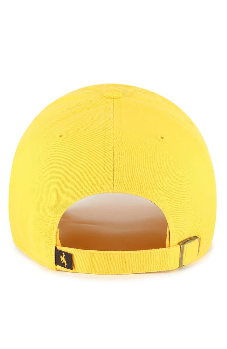 '47 Men's '47 Gold Wyoming Cowboys Clean Up Adjustable Hat, Alternate, color, Gold