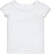 Hope & Henry Baby Girls' Organic Knit Top with Tulip Sleeves, Infant