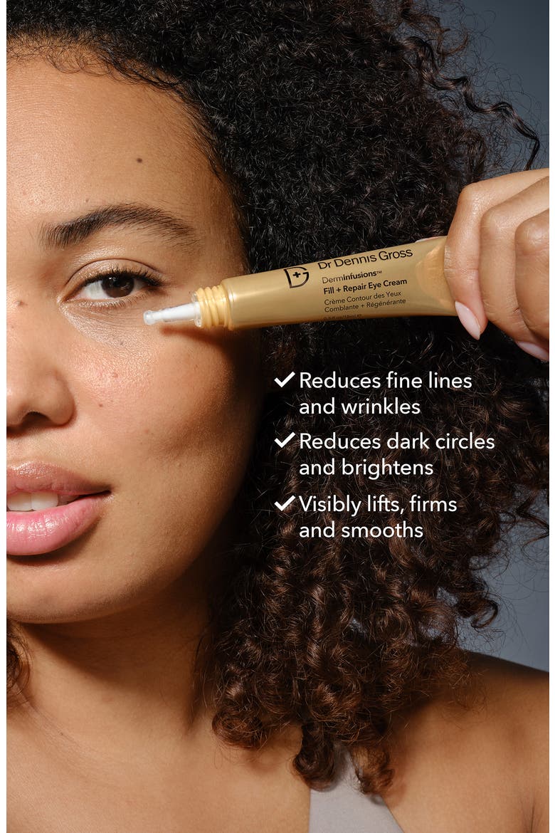 DermInfusions™ Fill + Repair Eye Cream, Alternate, color, NO COLOR