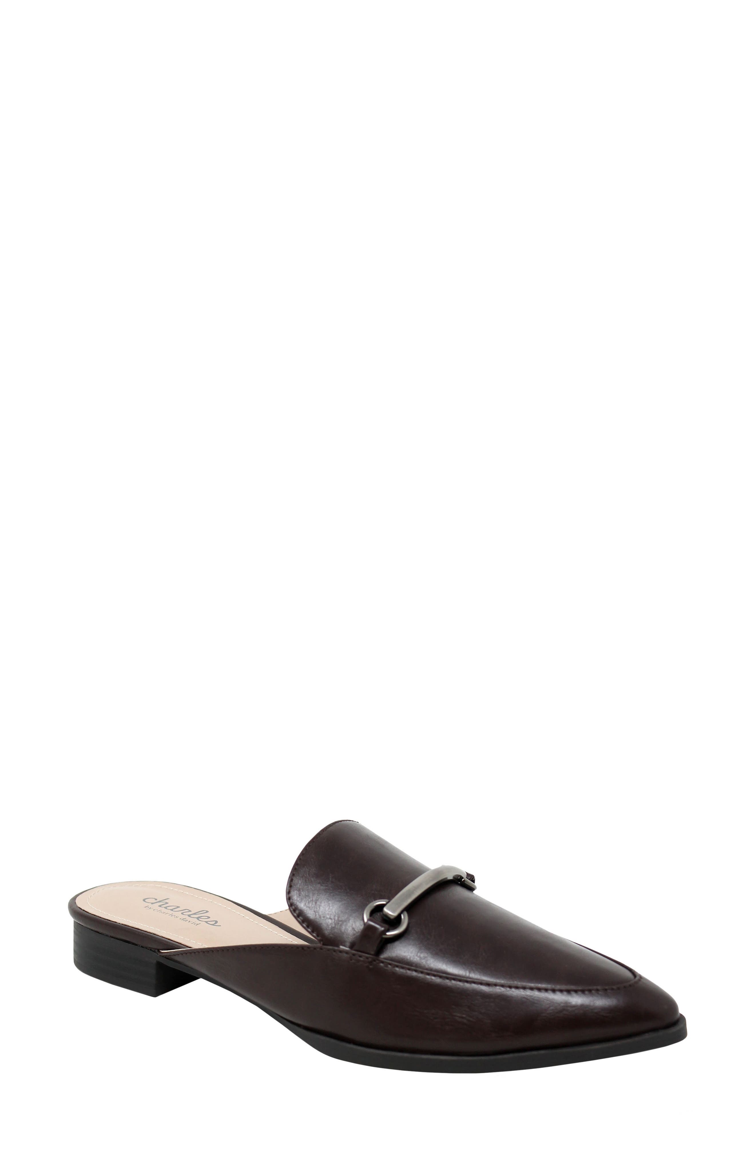 Charles David Executive Bit Mule, Main, color, MOCHA BROWN