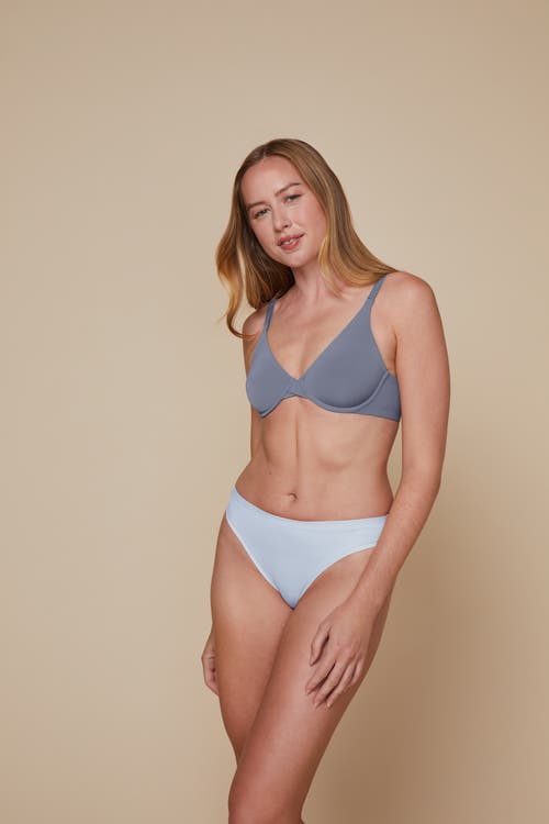 Harper Wilde Base Unlined Bra In Steel