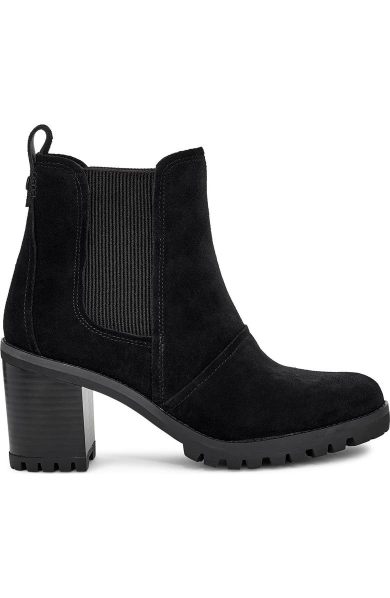 UGG<sup>®</sup> UGG Hazel Waterproof Block Heel Bootie, Alternate, color,